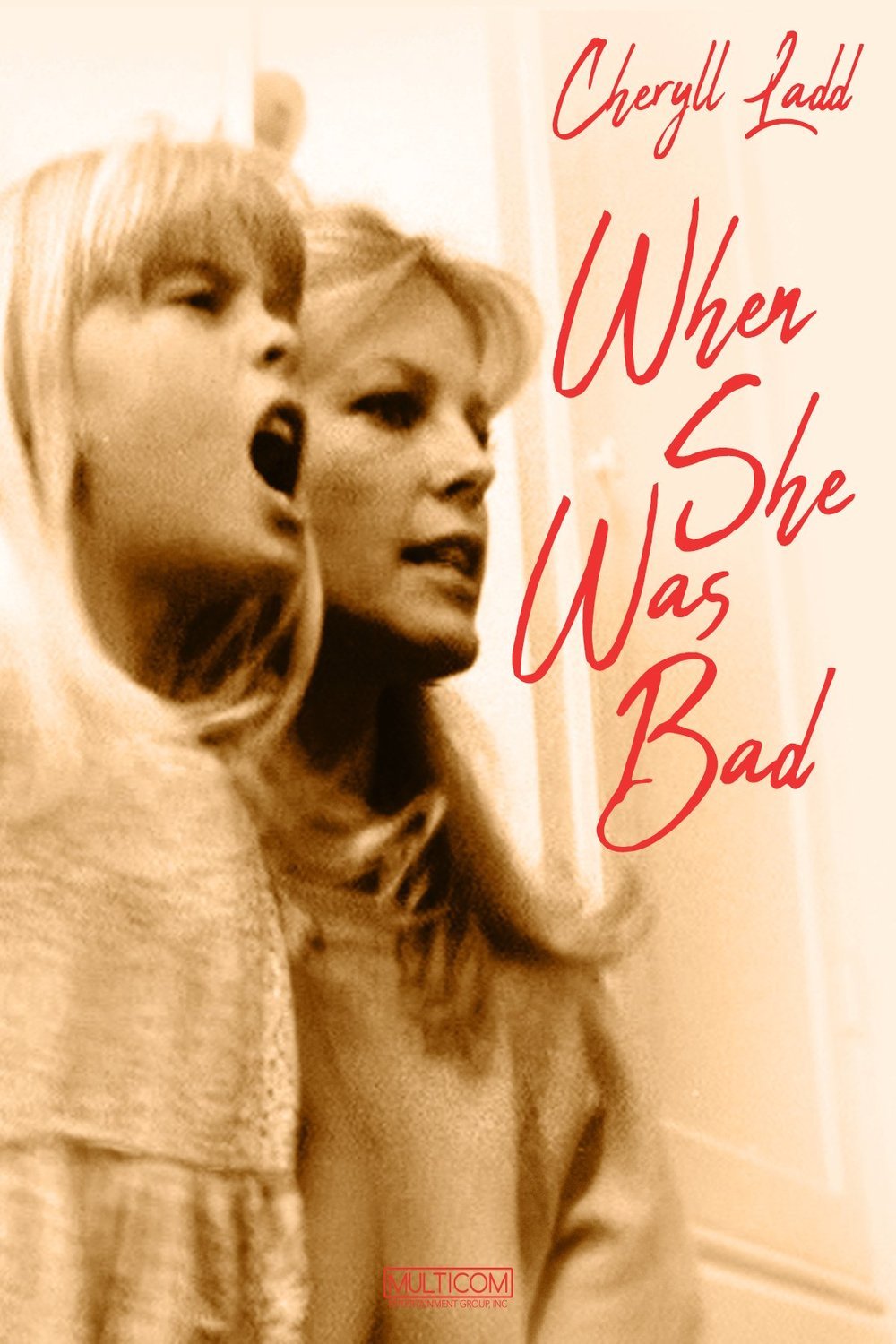 L'affiche du film When She Was Bad...