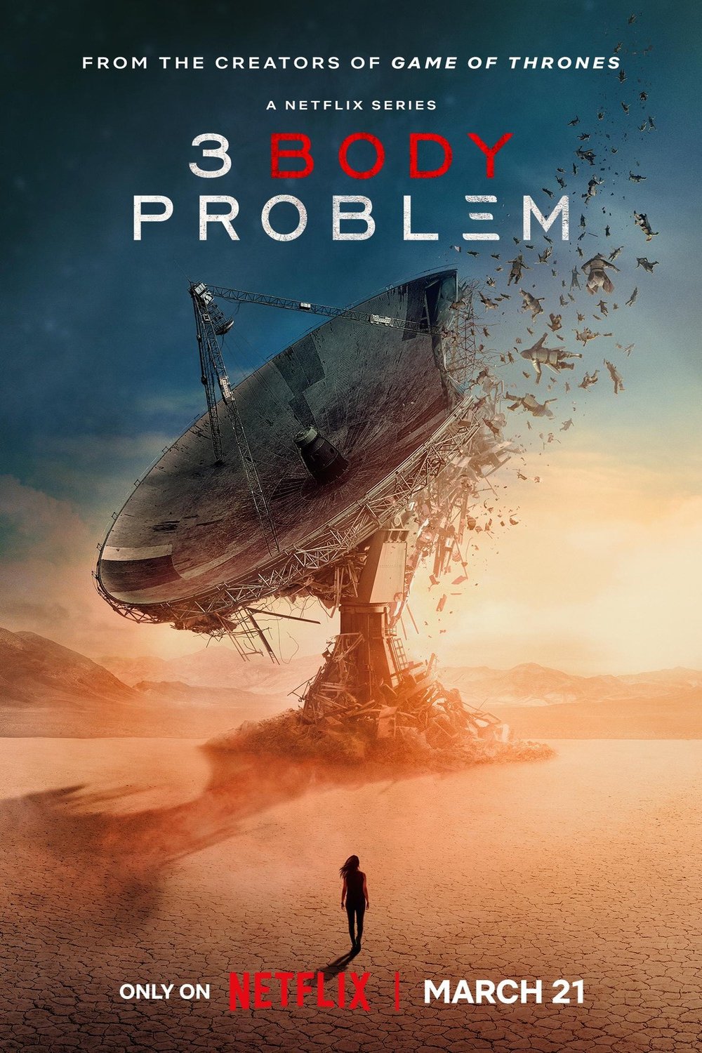 L'affiche du film Le problème à 3 corps