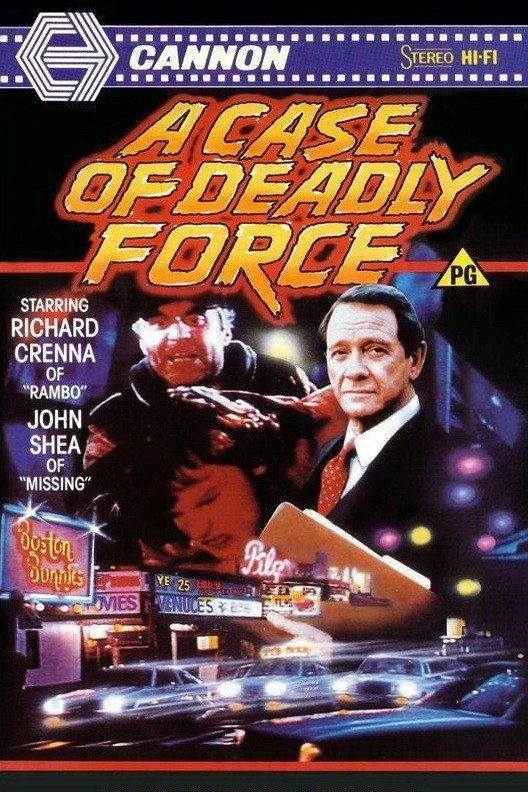 L'affiche du film A Case of Deadly Force