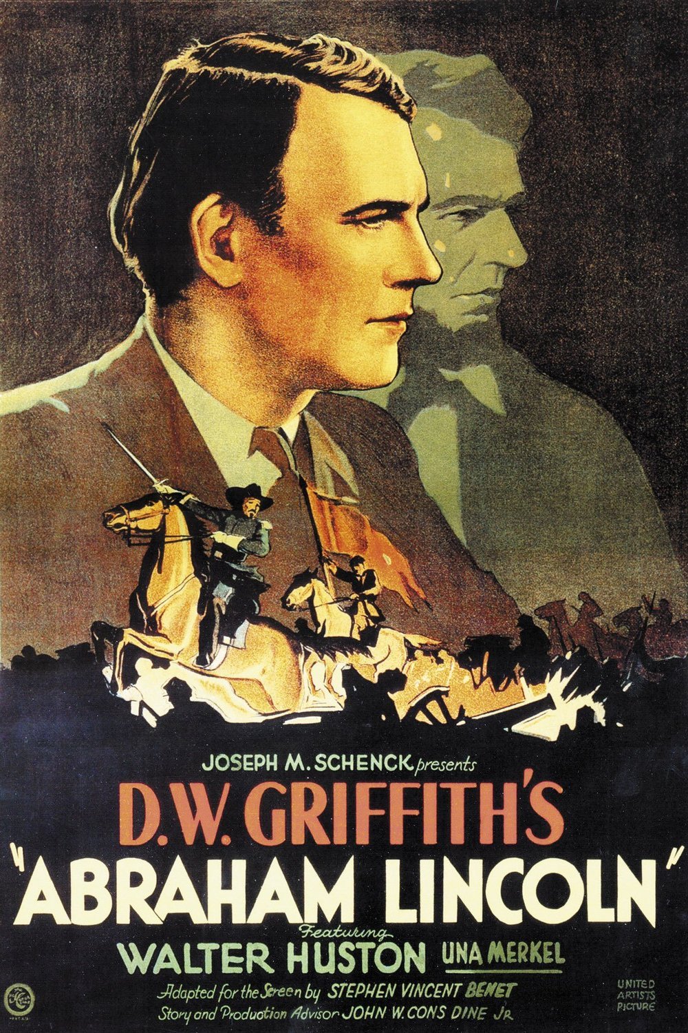 L'affiche du film Abraham Lincoln