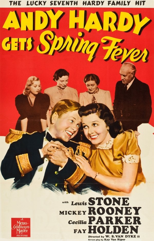 L'affiche du film Andy Hardy Gets Spring Fever