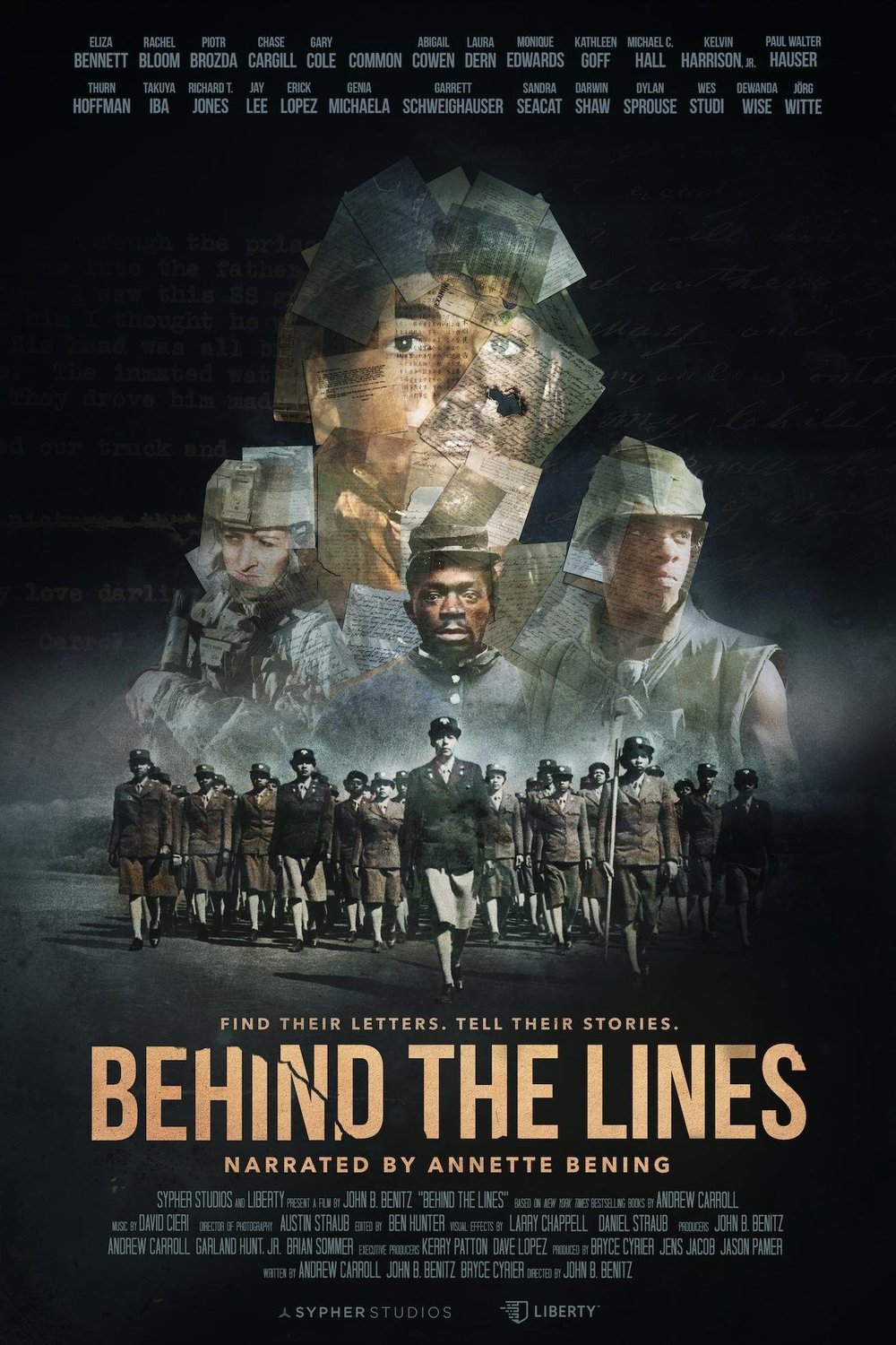 L'affiche du film Behind the Lines