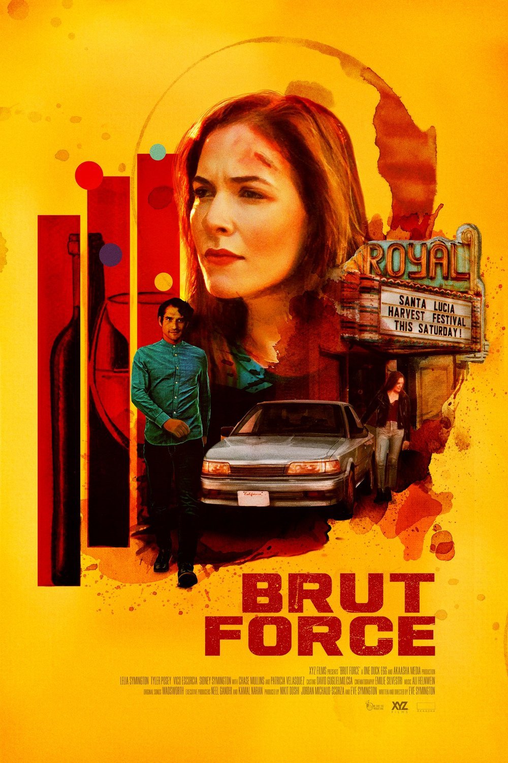 L'affiche du film Brut Force