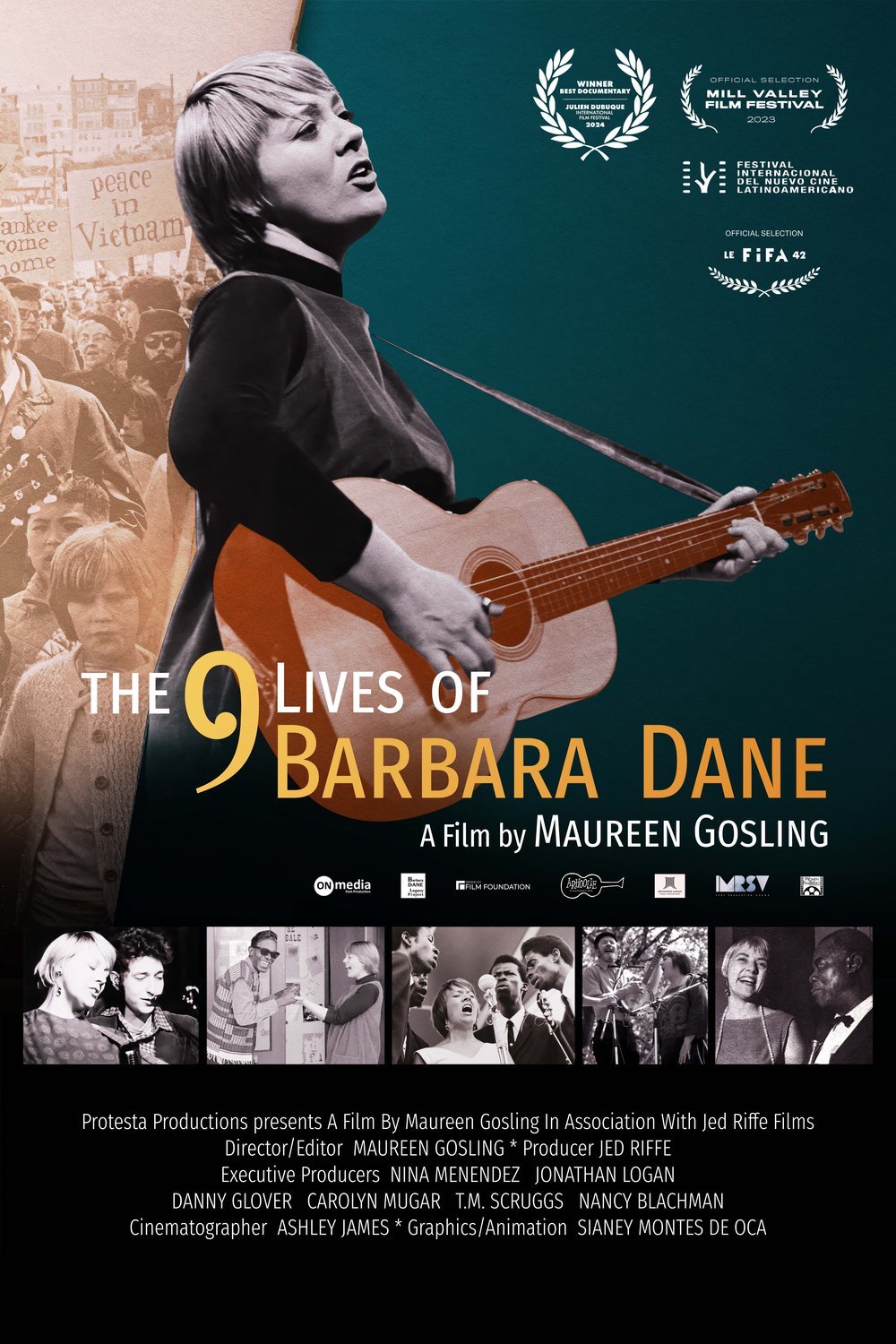 Poster of the movie The 9 Lives of Barbara Dane