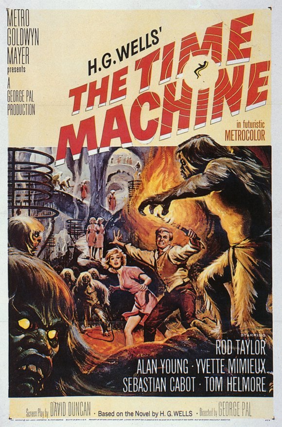 L'affiche du film La Machine à explorer le temps