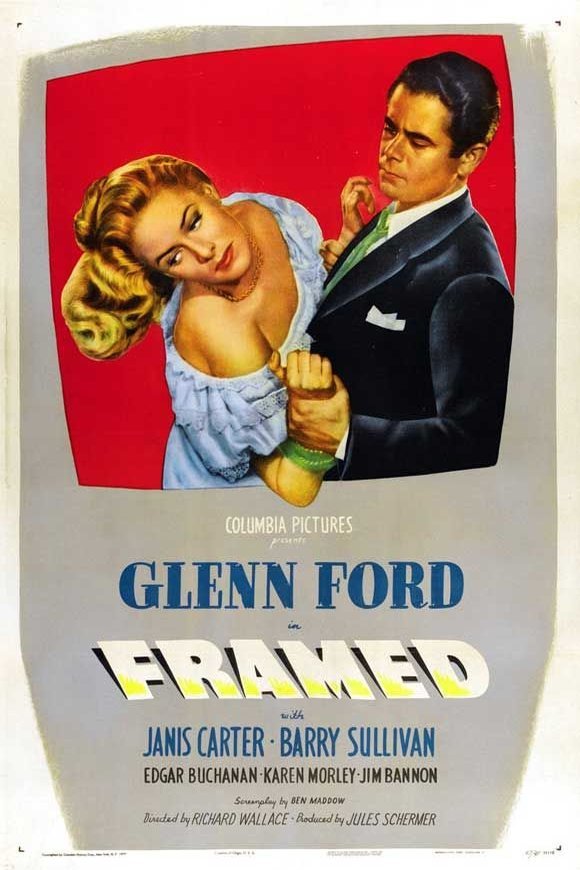 L'affiche du film Framed