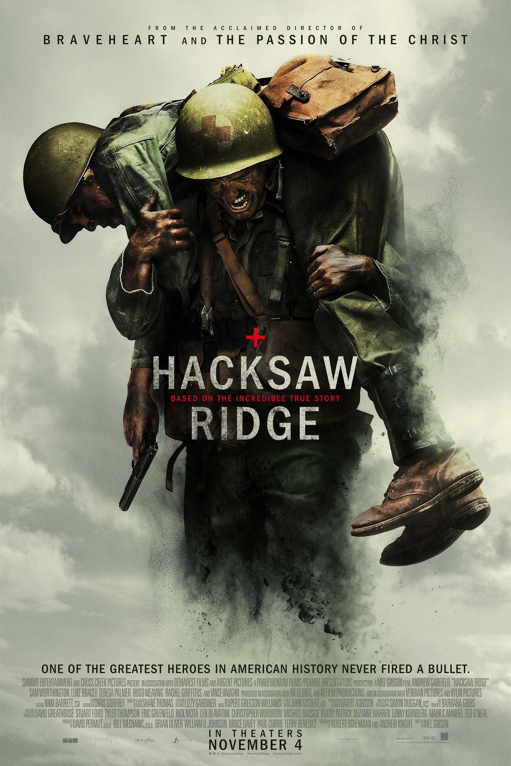 L'affiche du film Hacksaw Ridge
