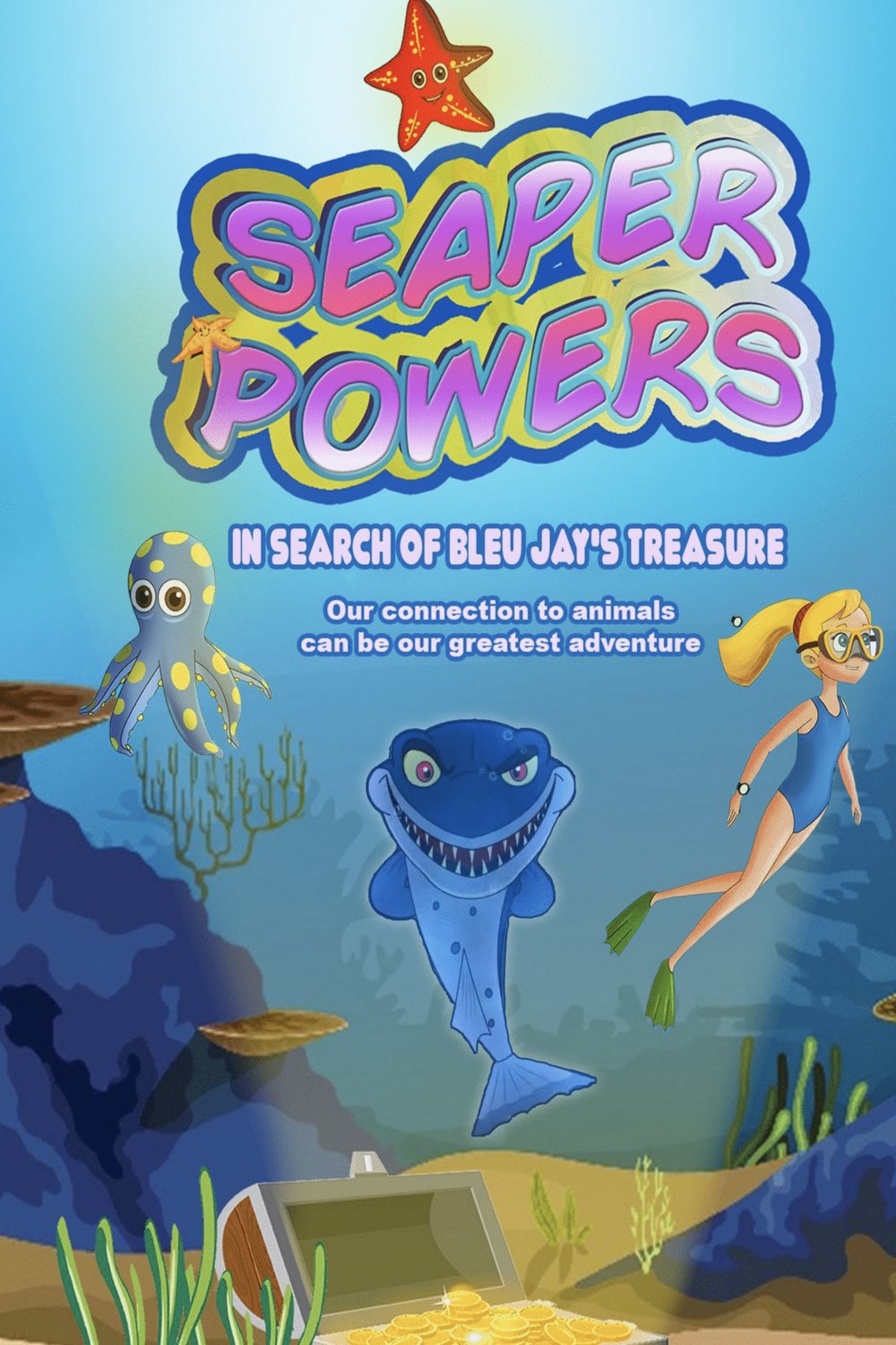 L'affiche du film Seaper Powers: Mystery of the Blue Pearls