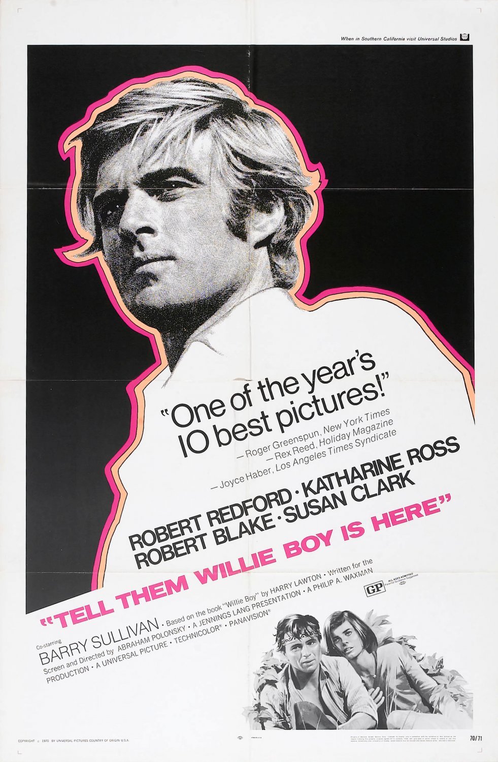 L'affiche du film Tell Them Willie Boy Is Here