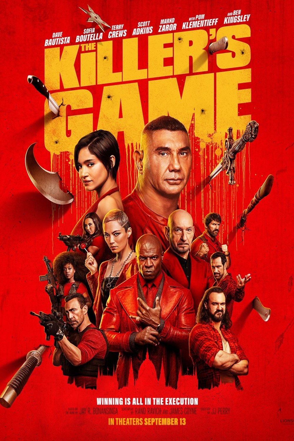 L'affiche du film The Killer's Game