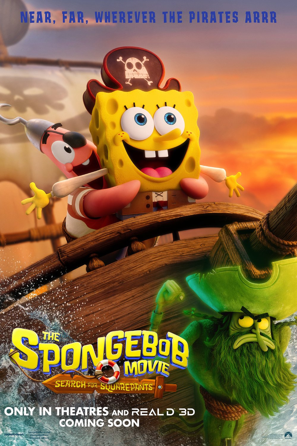 Poster of the movie The SpongeBob Movie: Search for SquarePants