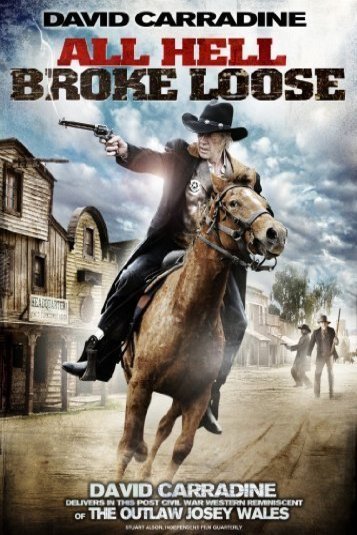L'affiche du film All Hell Broke Loose
