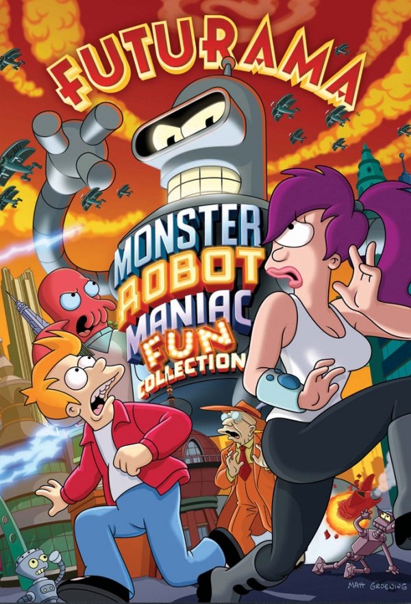 L'affiche du film Futurama