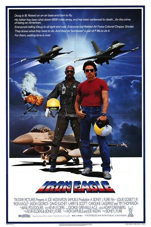 L'affiche du film Iron Eagle