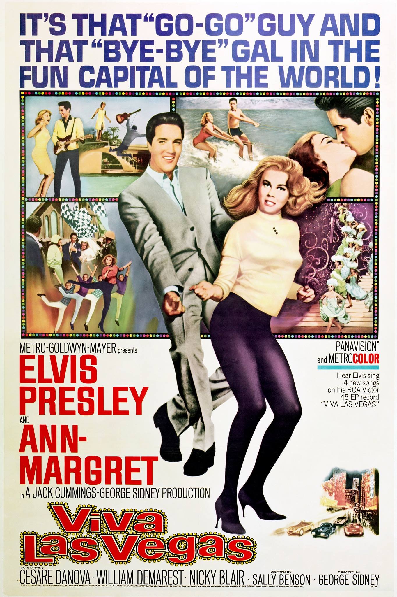 L'affiche du film Viva Las Vegas