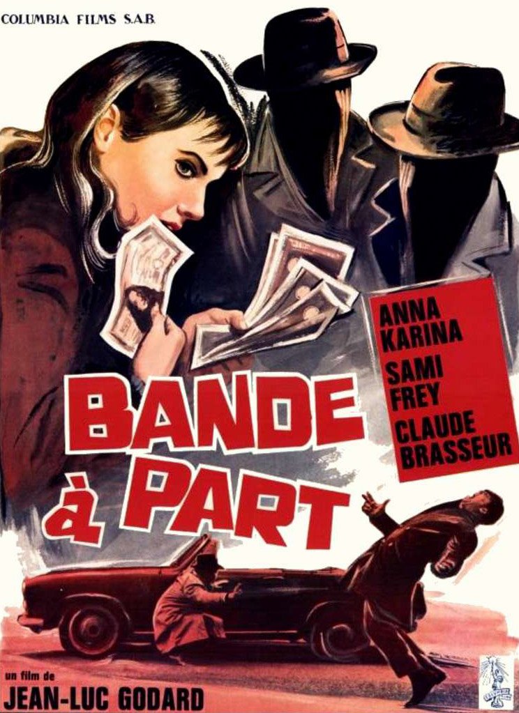L'affiche du film Bande à part
