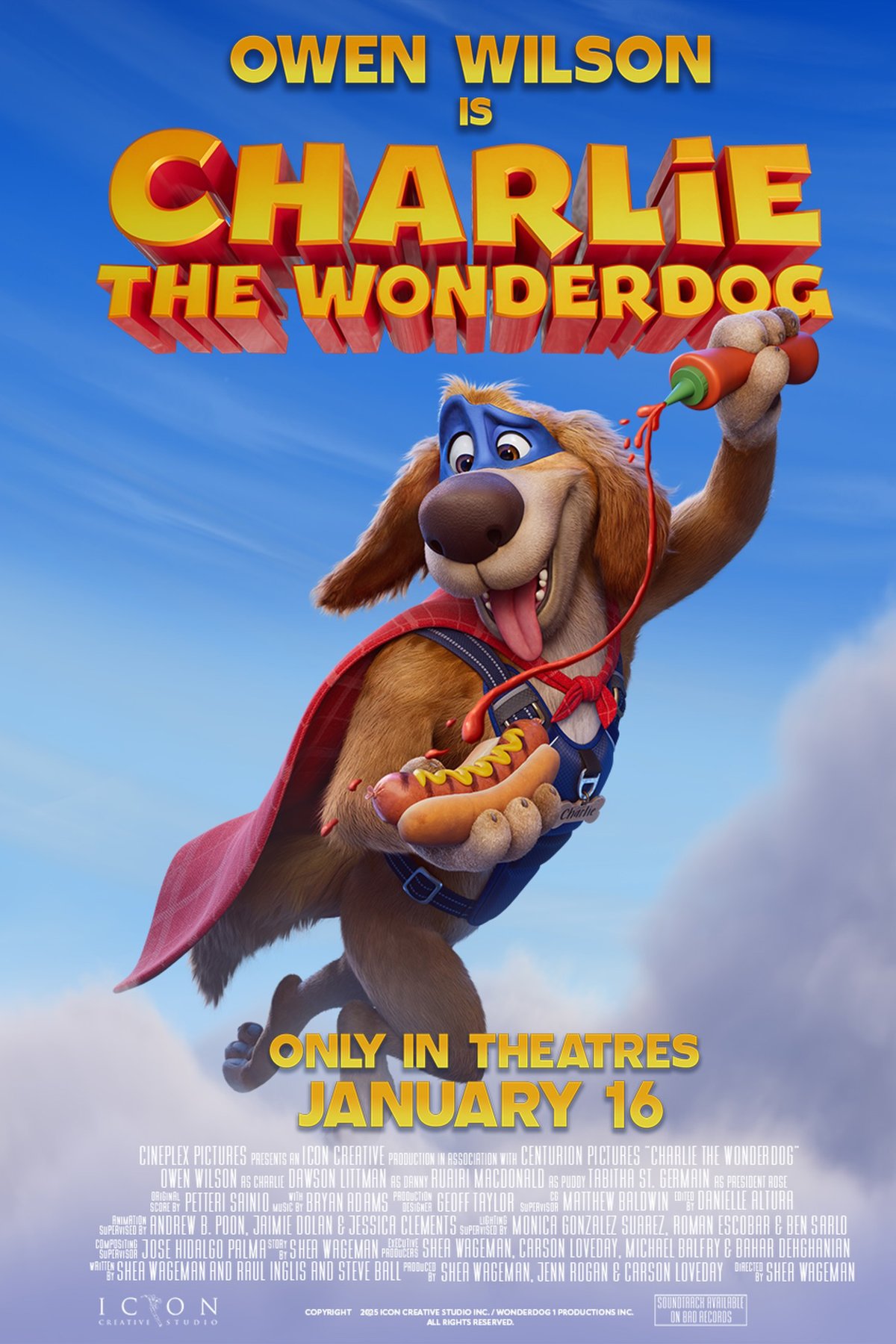 Poster of the movie Charlie the Wonderdog [2025]