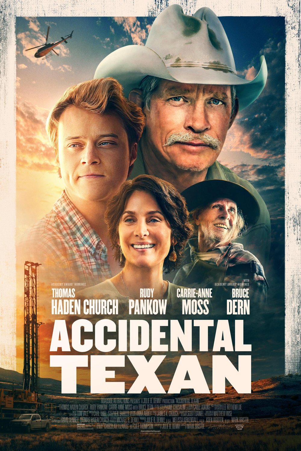 L'affiche du film Accidental Texan