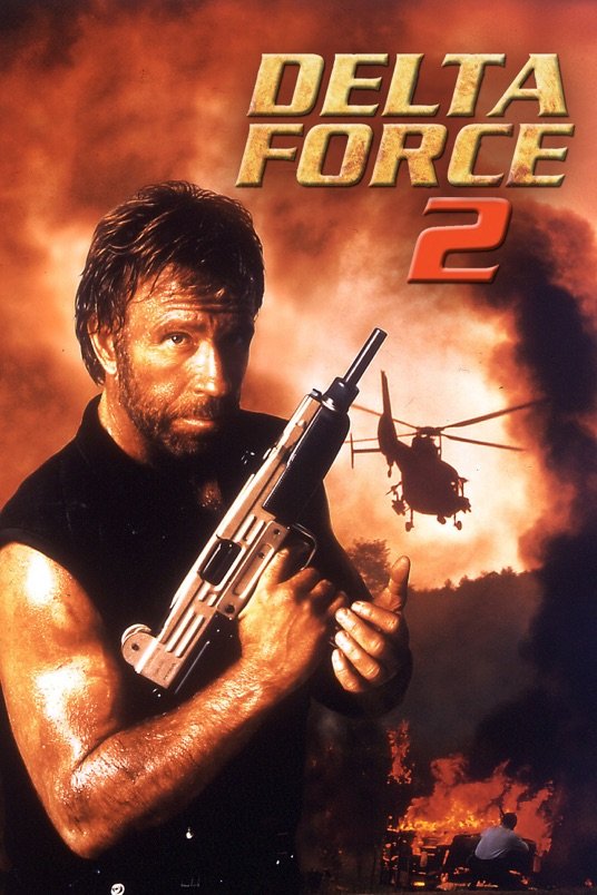 L'affiche du film Delta force 2: le reseau colombien
