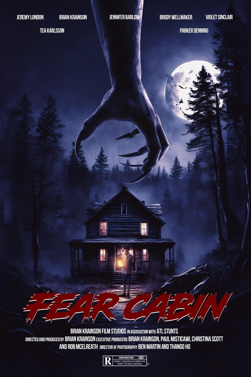 L'affiche du film Fear Cabin: The Last Weekend of Summer
