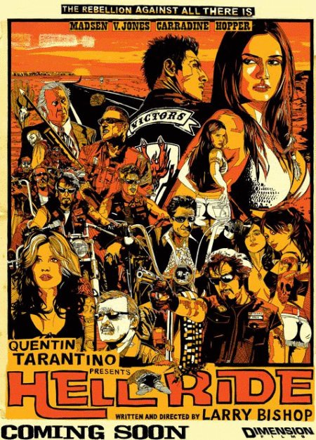 L'affiche du film Hell Ride