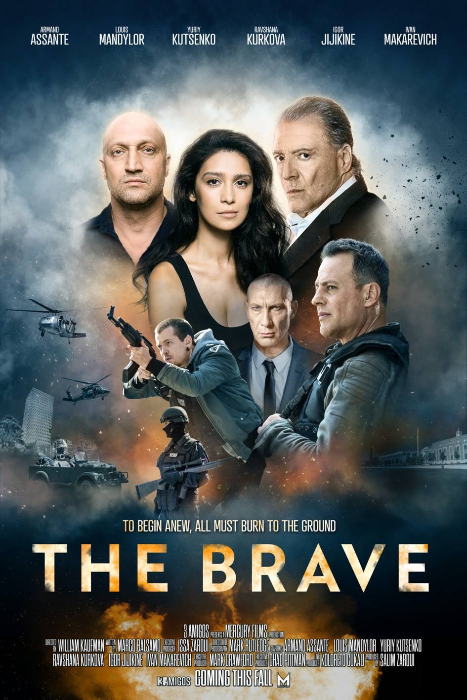 L'affiche du film The Brave