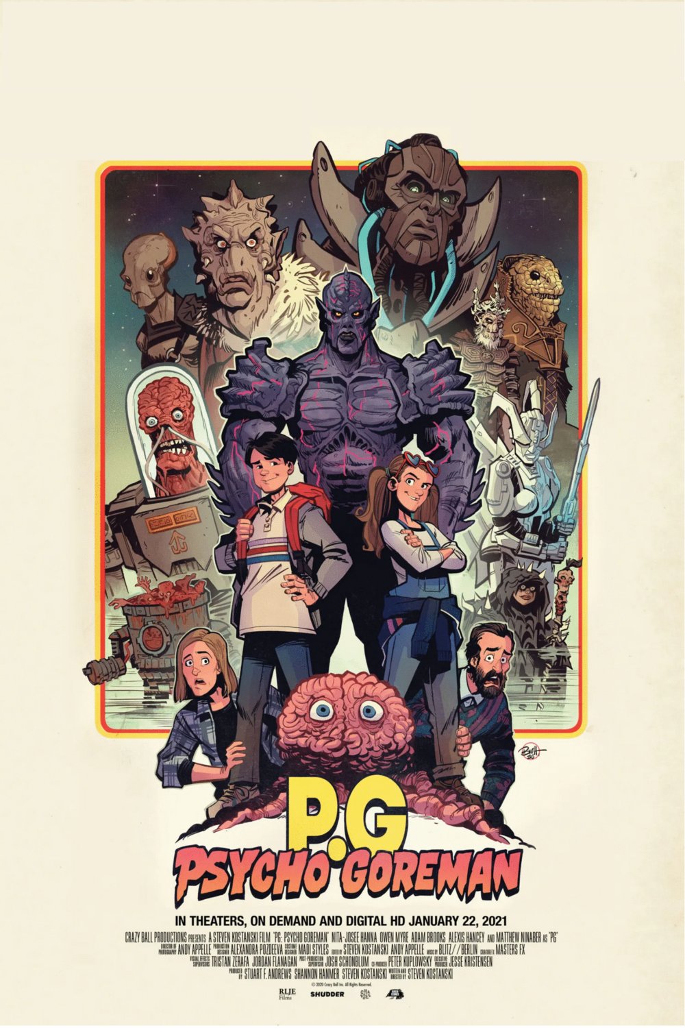 L'affiche du film Psycho Goreman