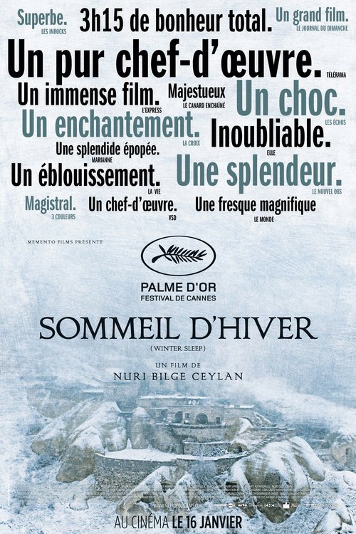 L'affiche du film Sommeil d'hiver