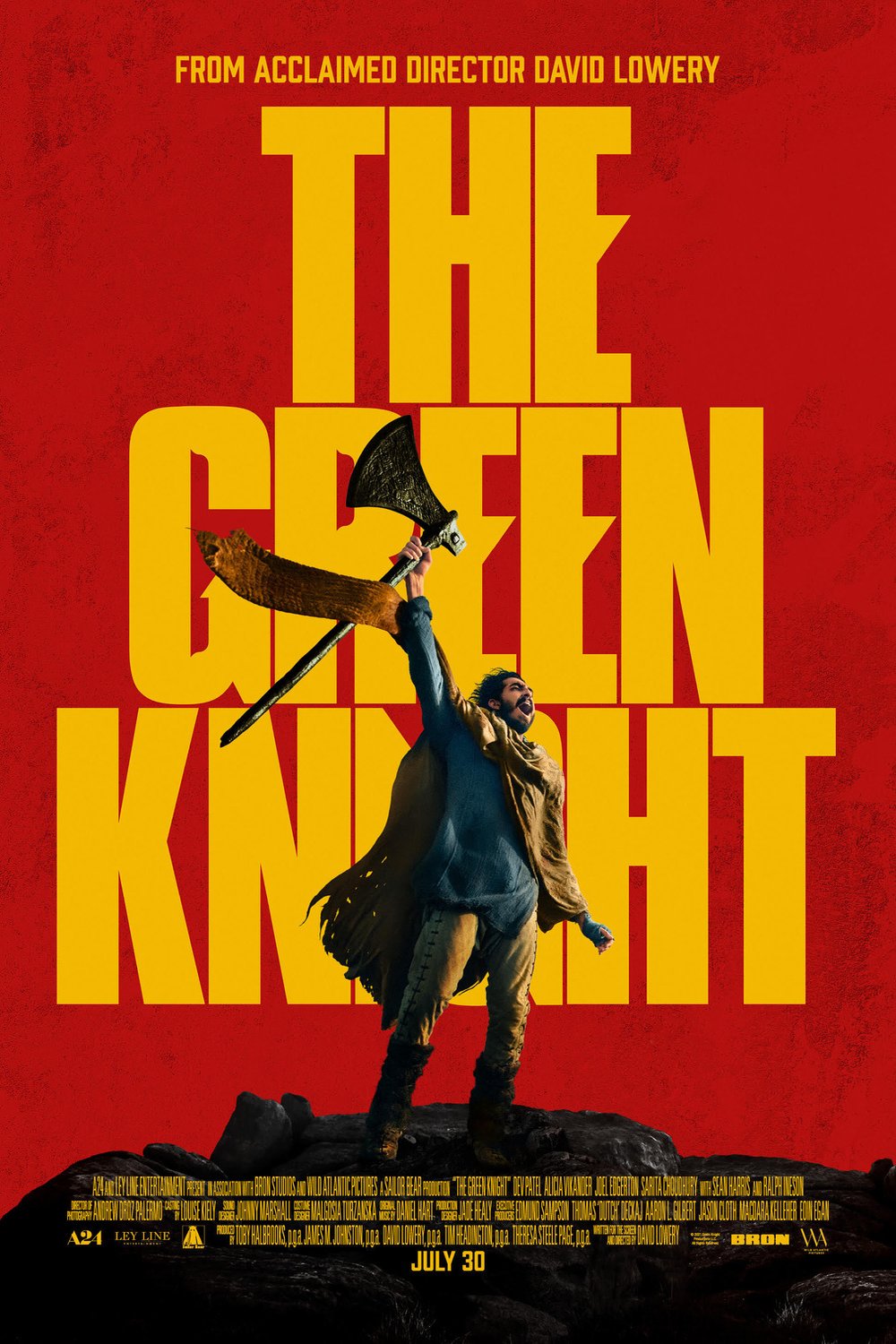 L'affiche du film The Green Knight
