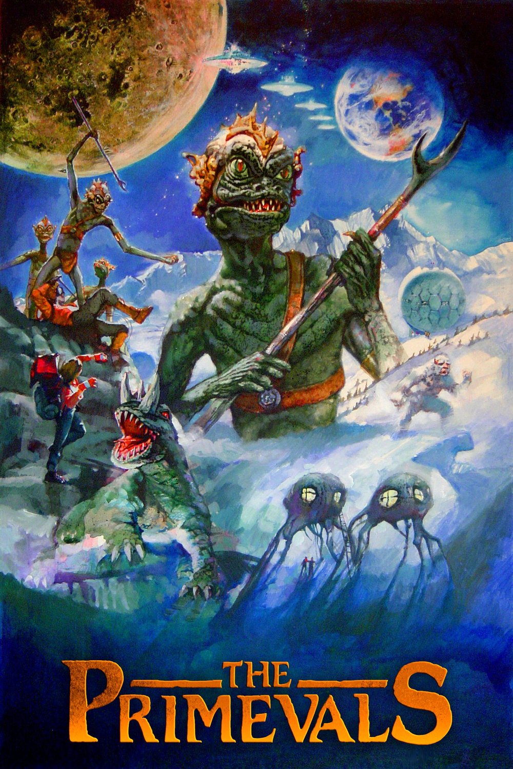 L'affiche du film The Primevals
