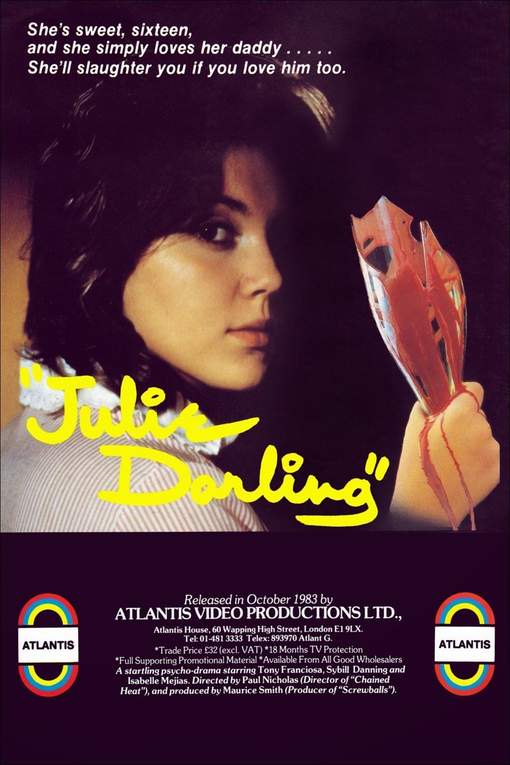 L'affiche du film Julie Darling