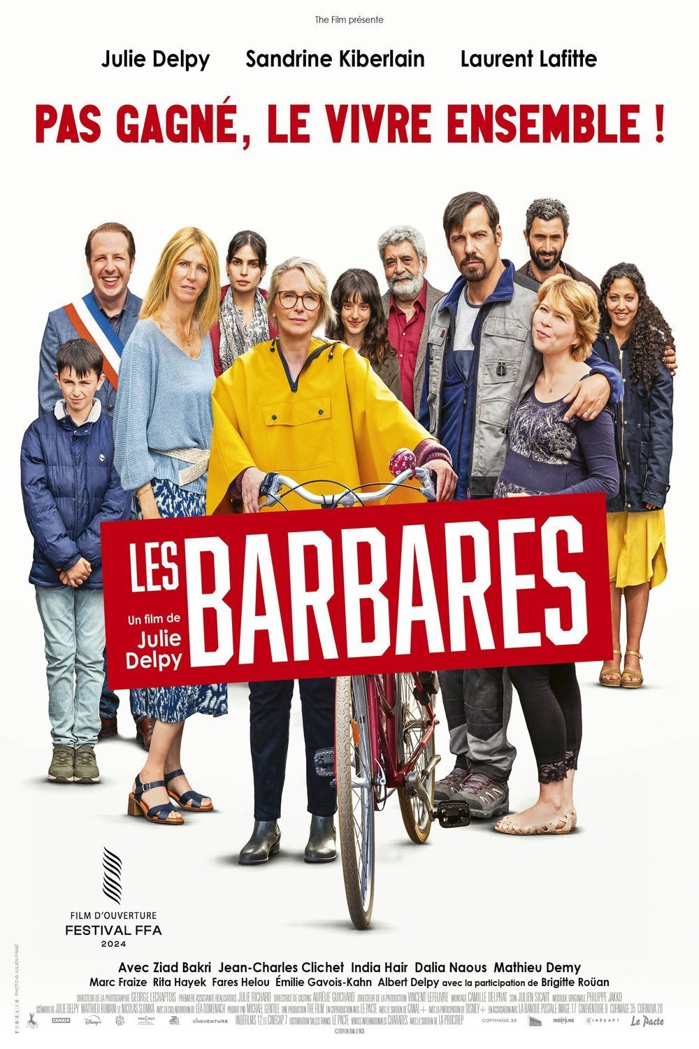 L'affiche du film Les barbares