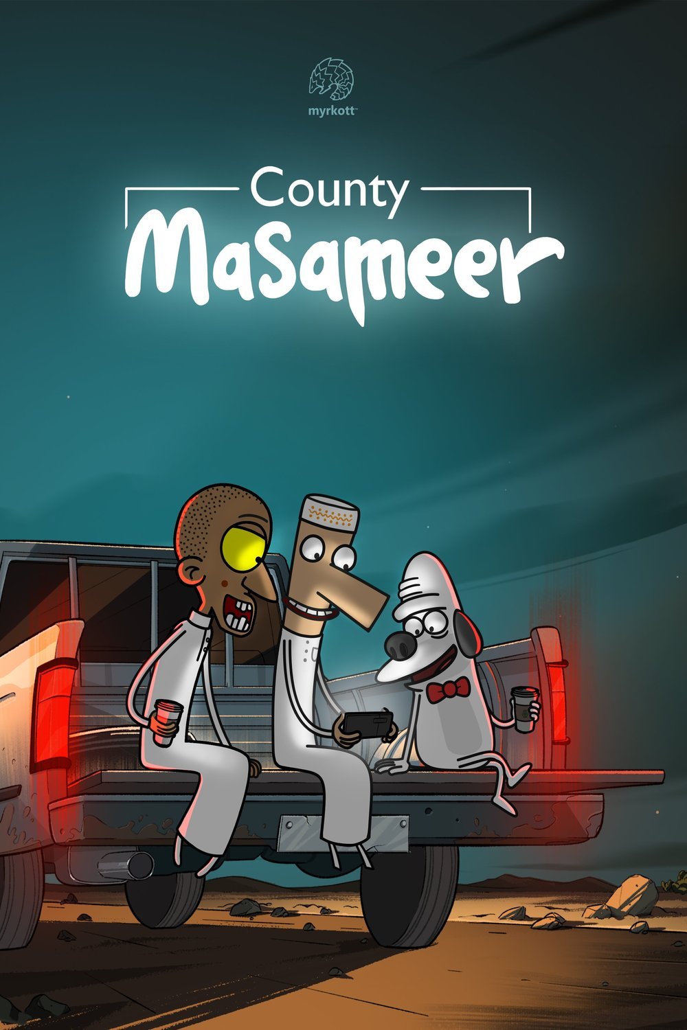 L'affiche du film Masameer County