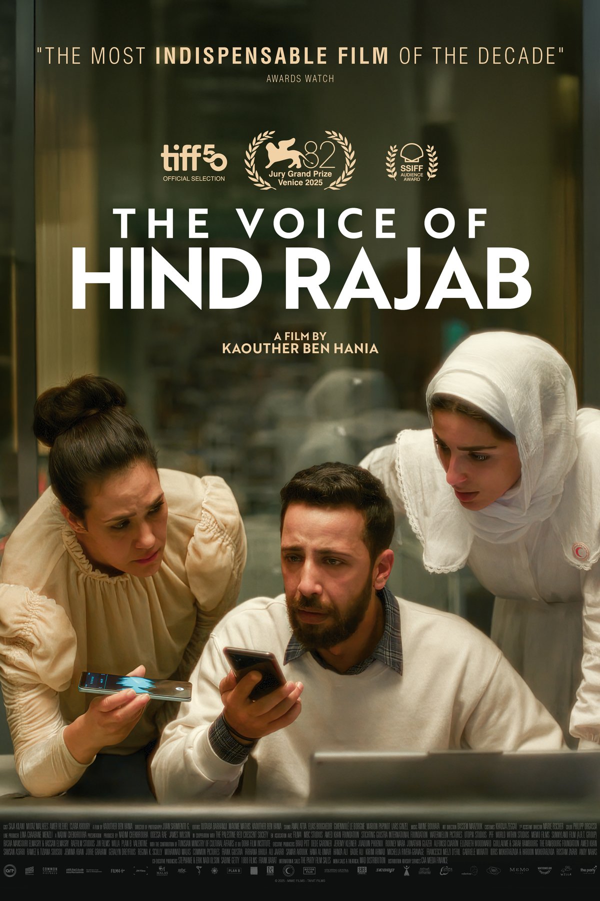 Poster of the movie Sawt Hind Rajab [2025]