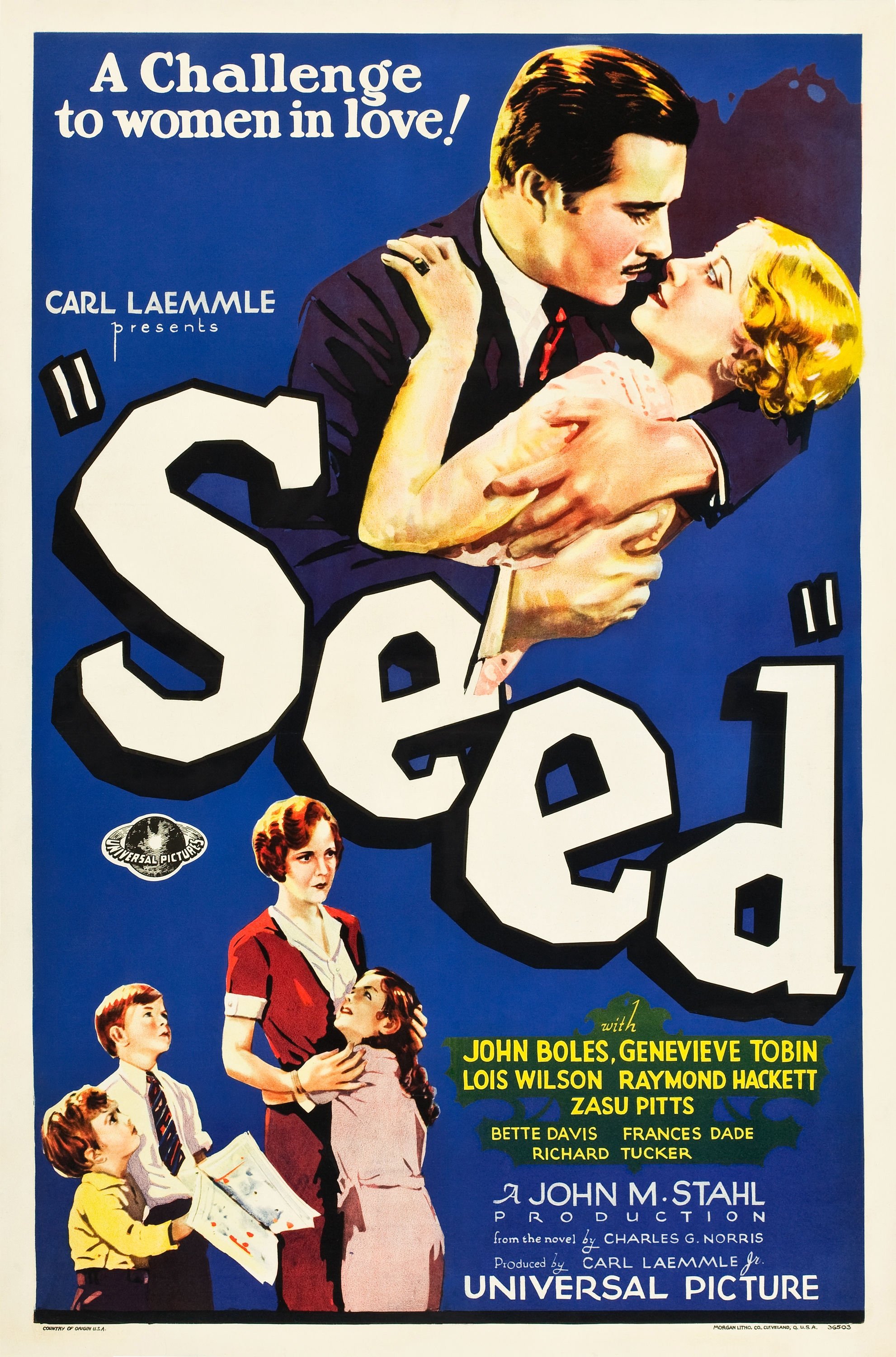 L'affiche du film Seed