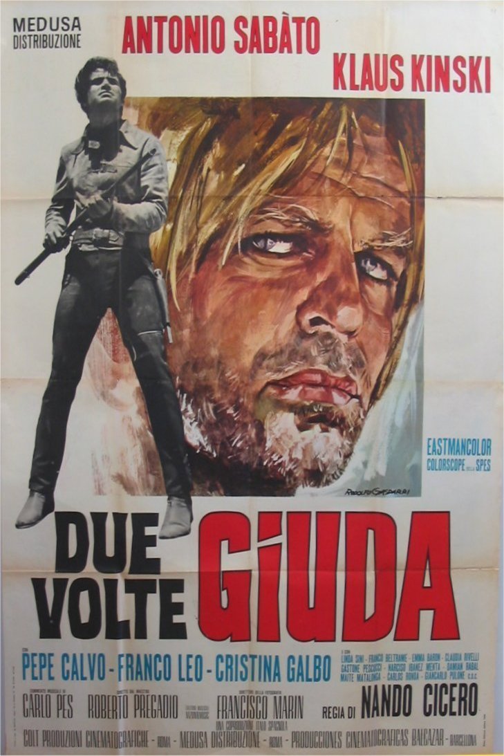 L'affiche du film Due volte Giuda