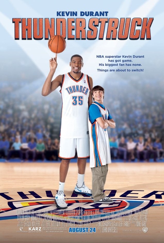 L'affiche du film Thunderstruck