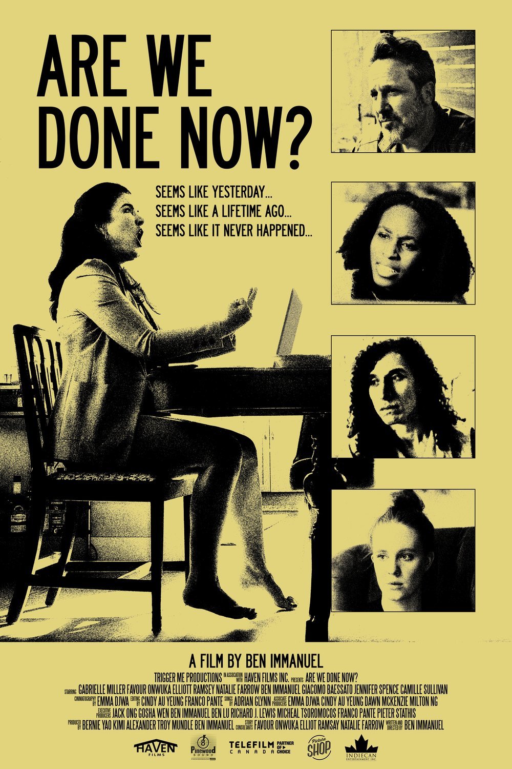 L'affiche du film Are We Done Now?