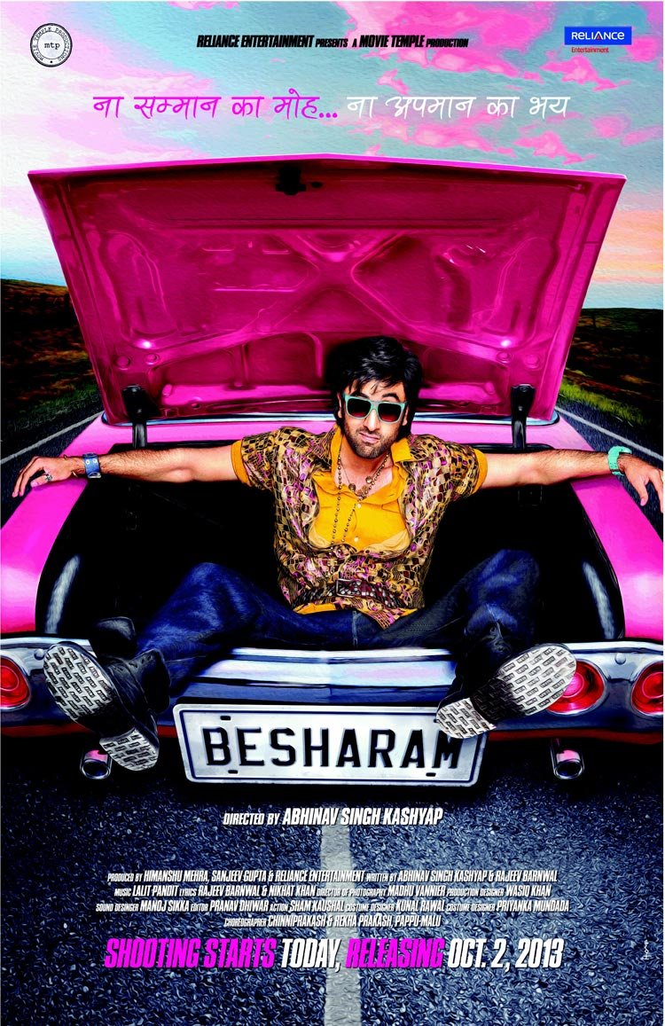 L'affiche du film Besharam