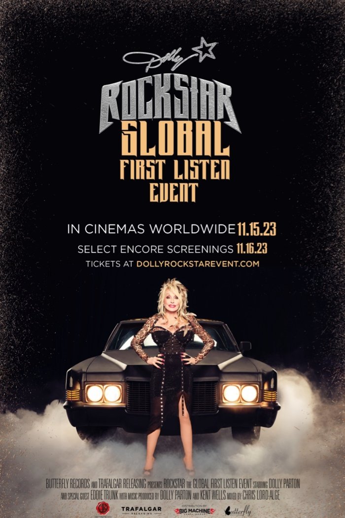 L'affiche du film Dolly Parton Rockstar: Global First Listen Event