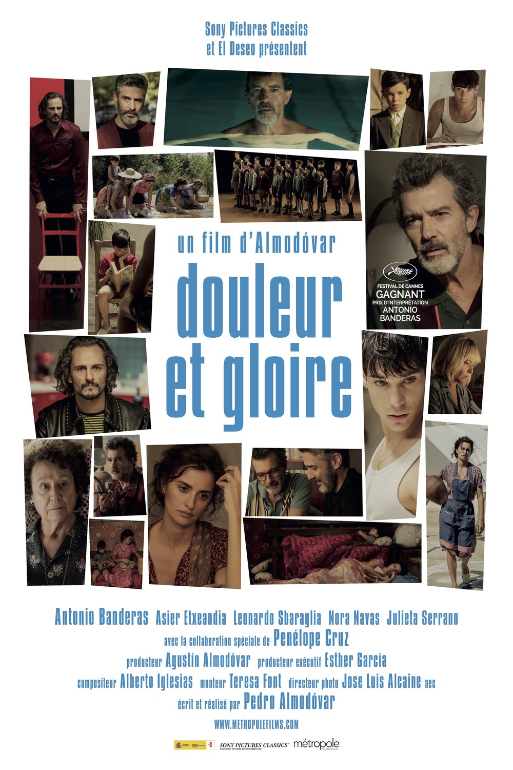 L'affiche du film Douleur et gloire