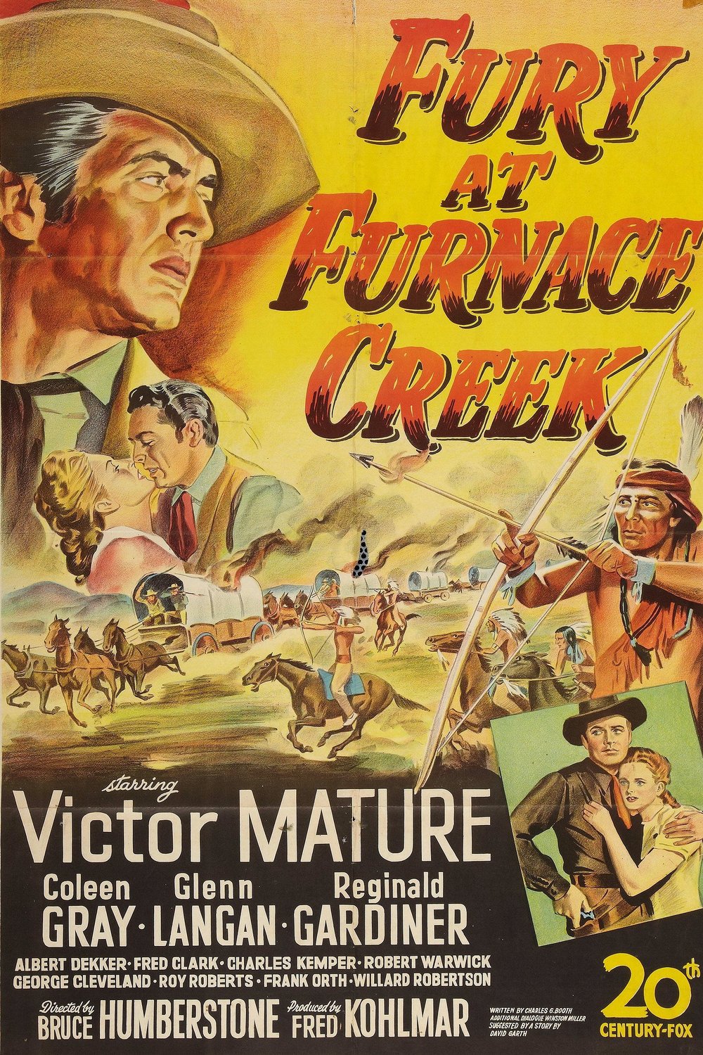 L'affiche du film Fury at Furnace Creek