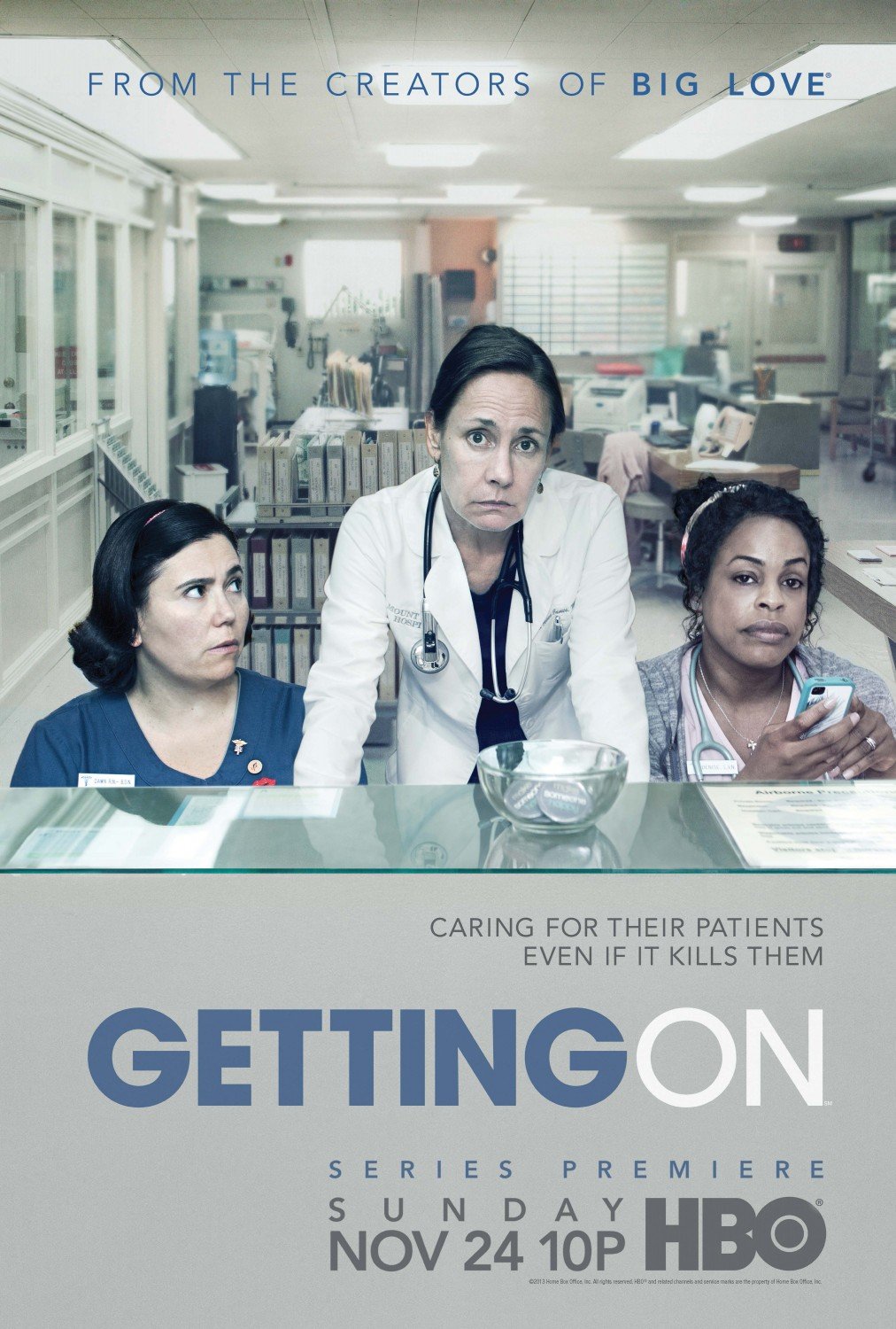 L'affiche du film Getting On