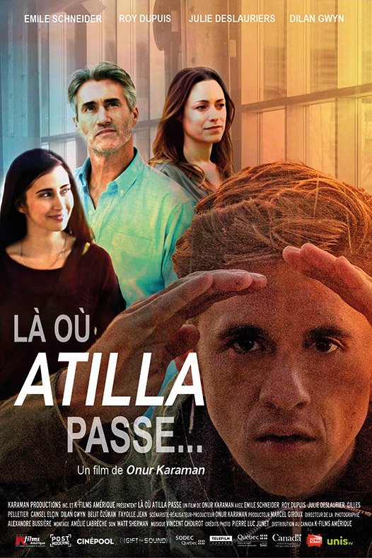 L'affiche du film Là où Atilla passe…