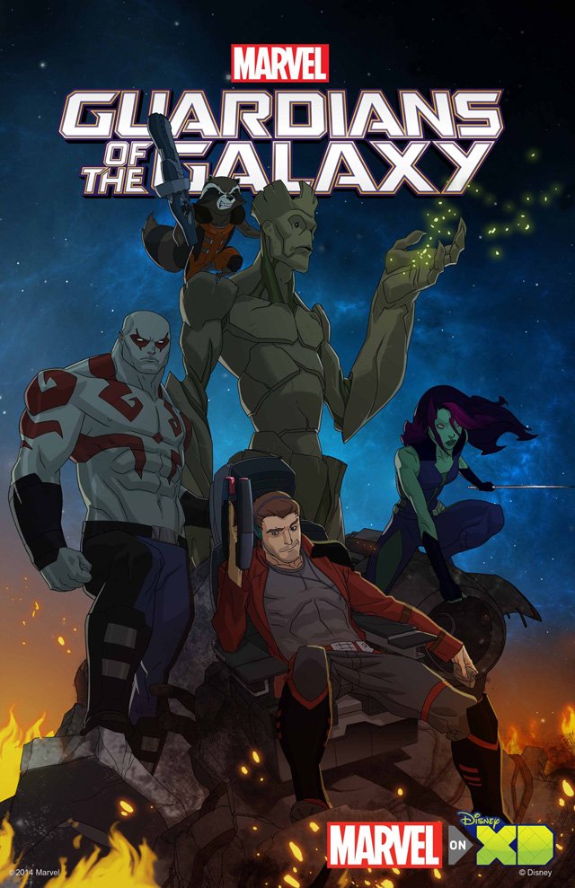 L'affiche du film Guardians of the Galaxy
