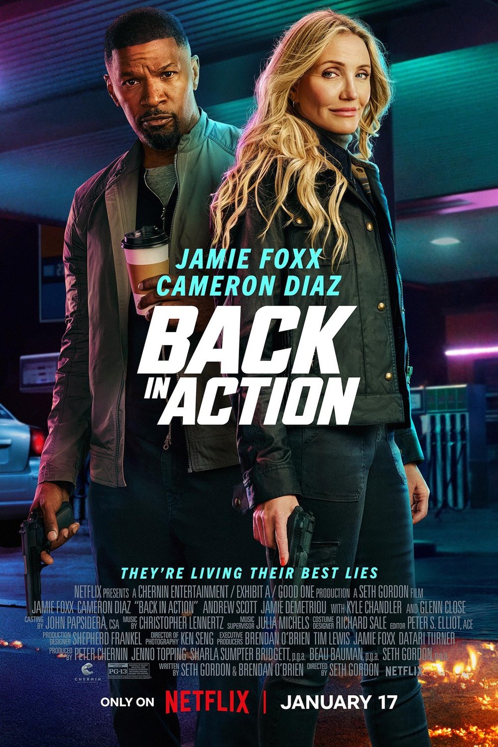 L'affiche du film Back in Action
