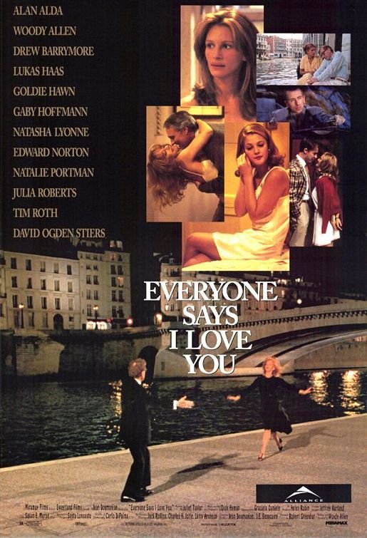 L'affiche du film Tout le monde dit - I love you
