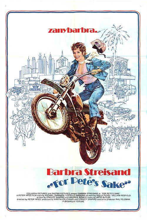L'affiche du film For Pete's Sake