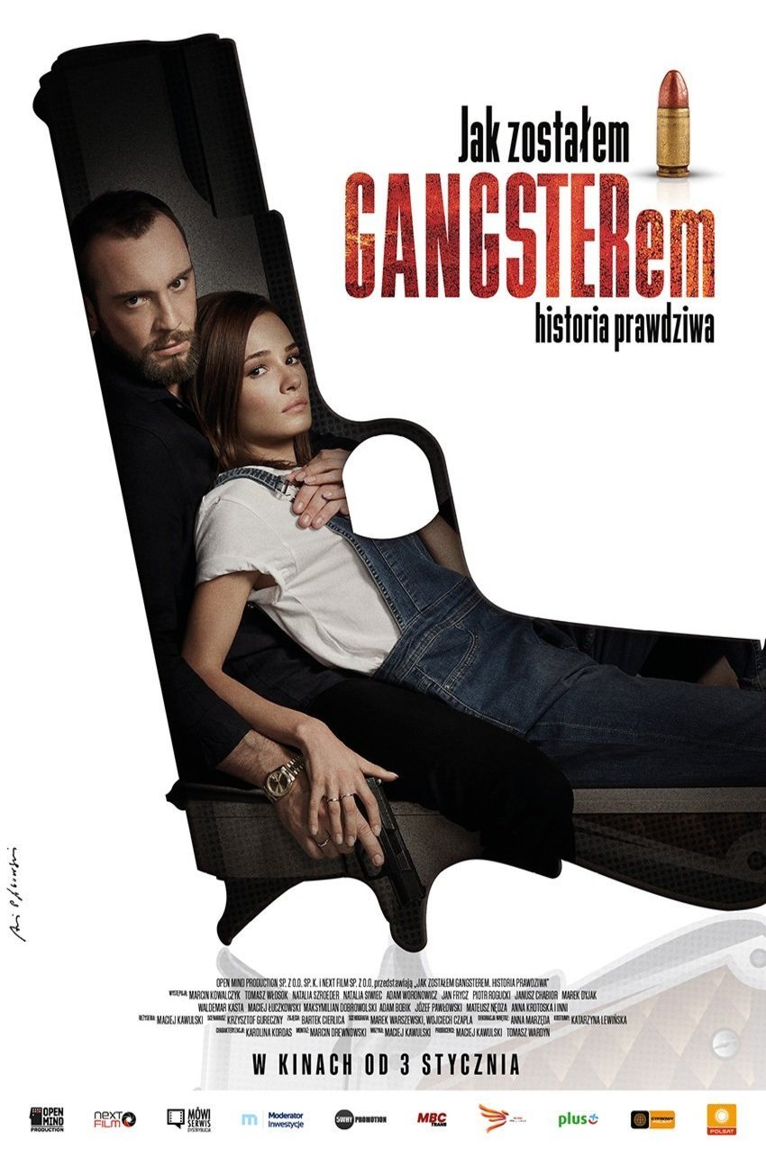 L'affiche du film Jak zostalem gangsterem. Historia prawdziwa