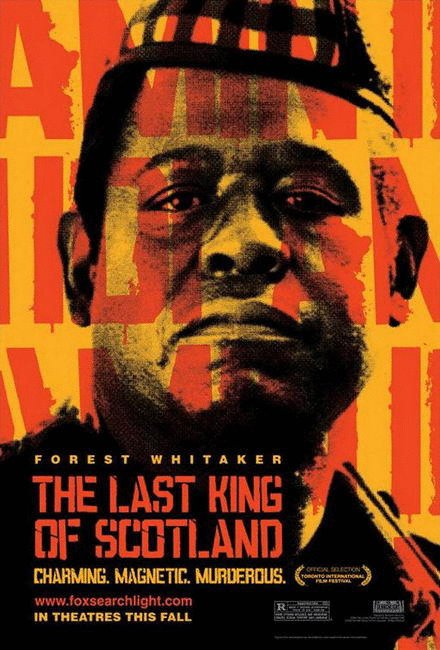 L'affiche du film The Last King of Scotland